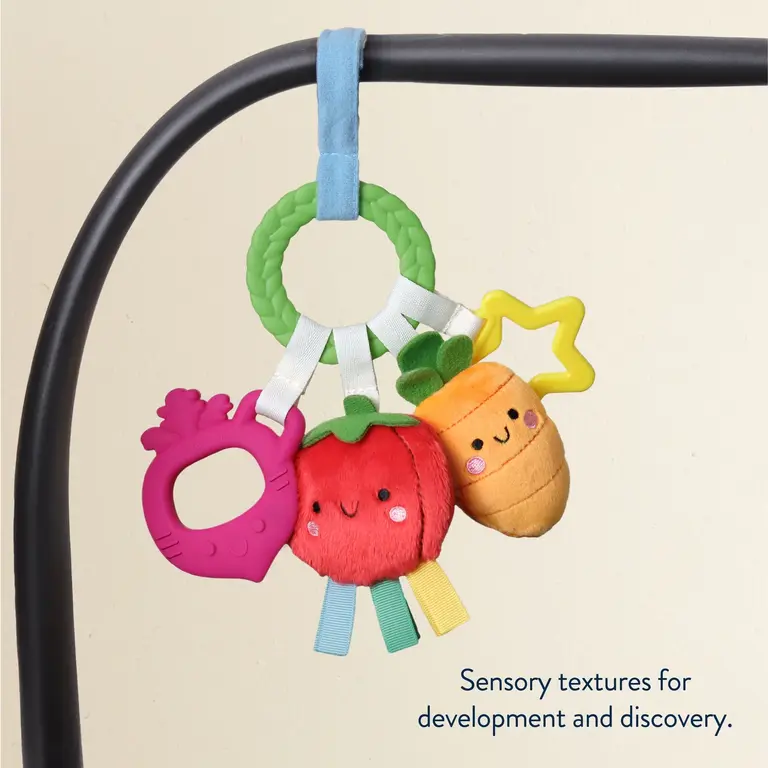 ITZY RITZY ANNEAU D'ACTIVITÉ BITZY BUSY RING - LÉGUMES