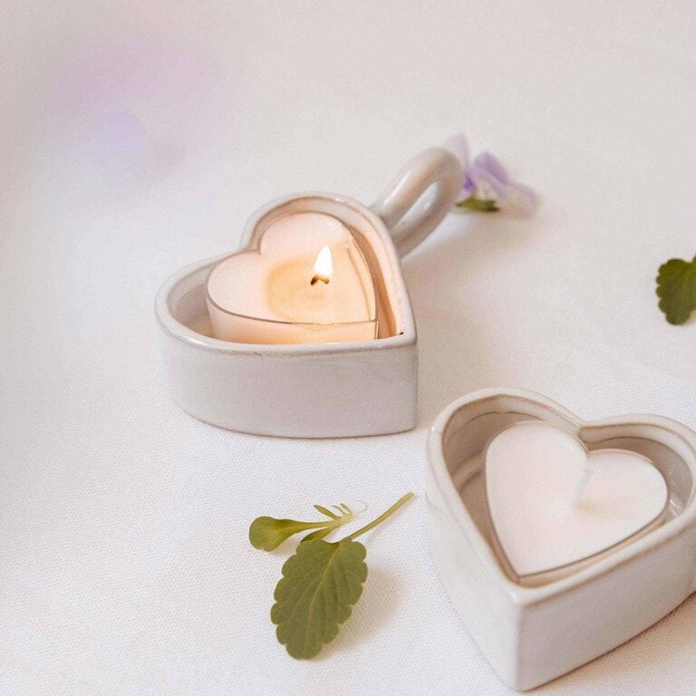 MIMI & AUGUST PORTE-LAMPION - HEART & GLOW