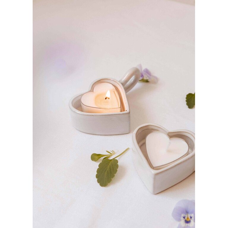 MIMI & AUGUST TEALIGHT HOLDER - HEART & GLOW