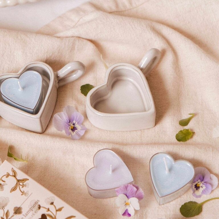 MIMI & AUGUST PORTE-LAMPION - HEART & GLOW