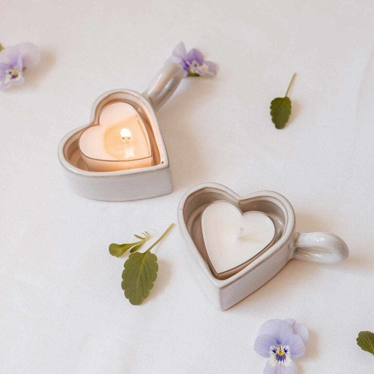 MIMI & AUGUST PORTE-LAMPION - HEART & GLOW