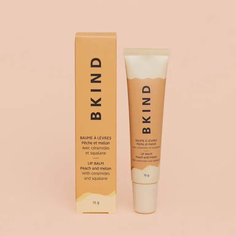 BKIND BAUME À LÈVRES - PÊCHE ET MELON