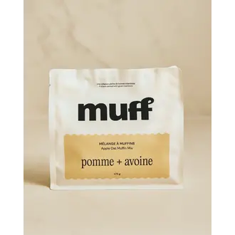 MUFF MÉLANGE À MUFFINS - POMME + AVOINE