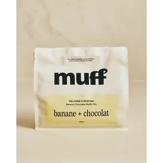 MUFF MÉLANGE À MUFFINS - BANANE + CHOCOLAT