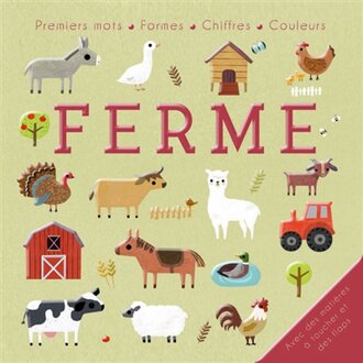 1,2,3 SOLEIL! LIVRE - BÉBÉ DÉCOUVRE - FERME