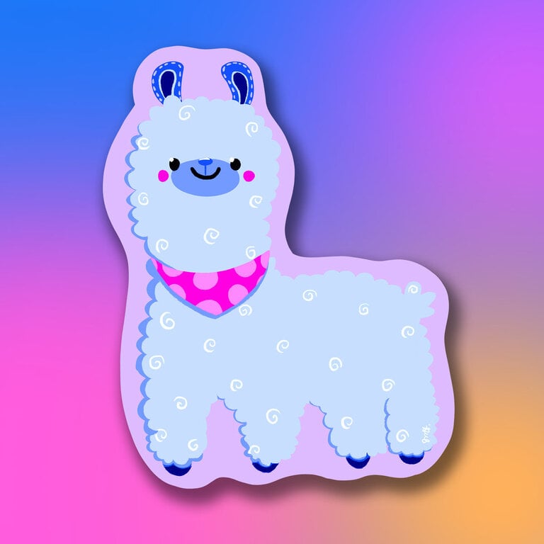 JADE LACHINE STICKERS - LLAMA
