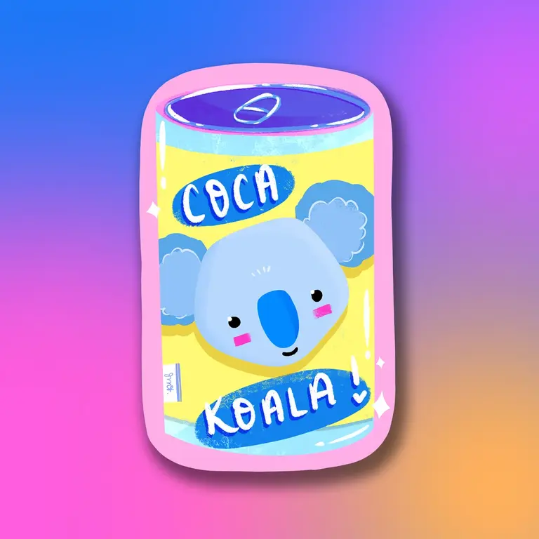 JADE LACHINE AUTOCOLLANTS - KOALA