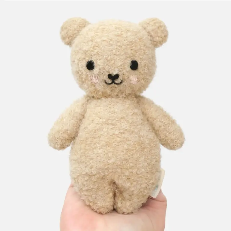 CUDDLE + KIND CURLY BABY BEAR PLUSH - HONEY
