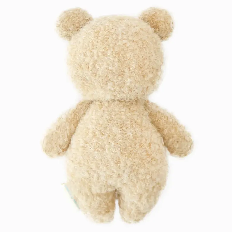 CUDDLE + KIND PELUCHE BÉBÉ OURS BOUCLÉ - MIEL