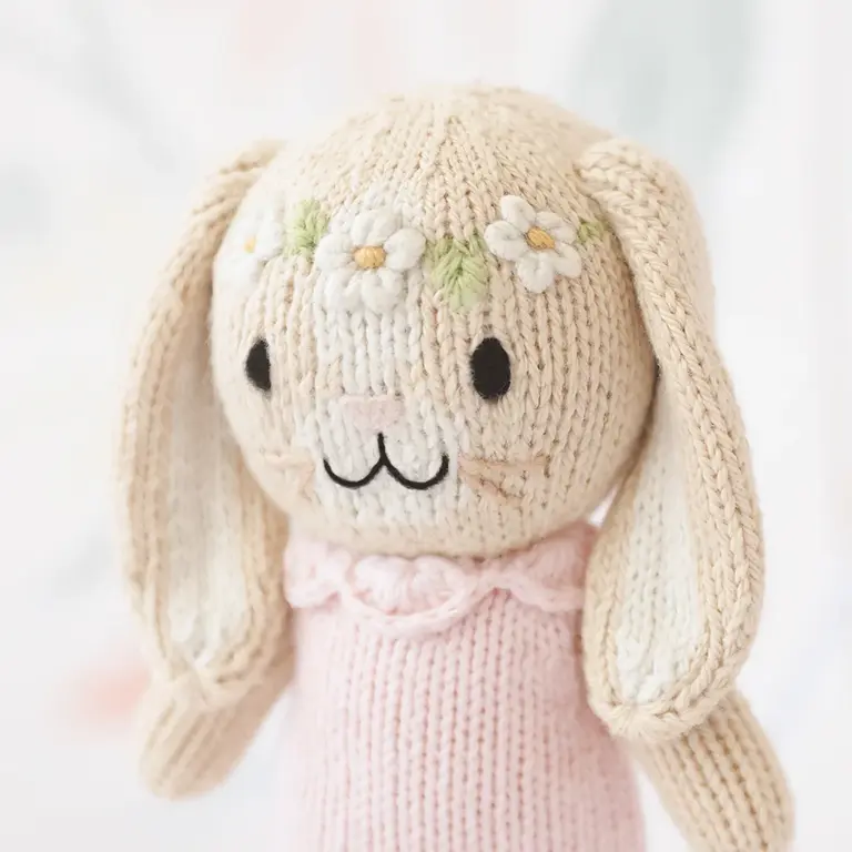 CUDDLE + KIND PELUCHE AVEC BOÎTE HANNAH LE LAPIN BLUSH - TINY 6''