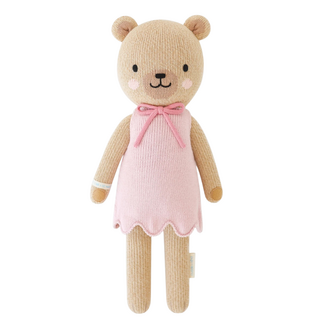 CUDDLE + KIND PELUCHE BELLA L'OURS MIEL - PETIT 13''