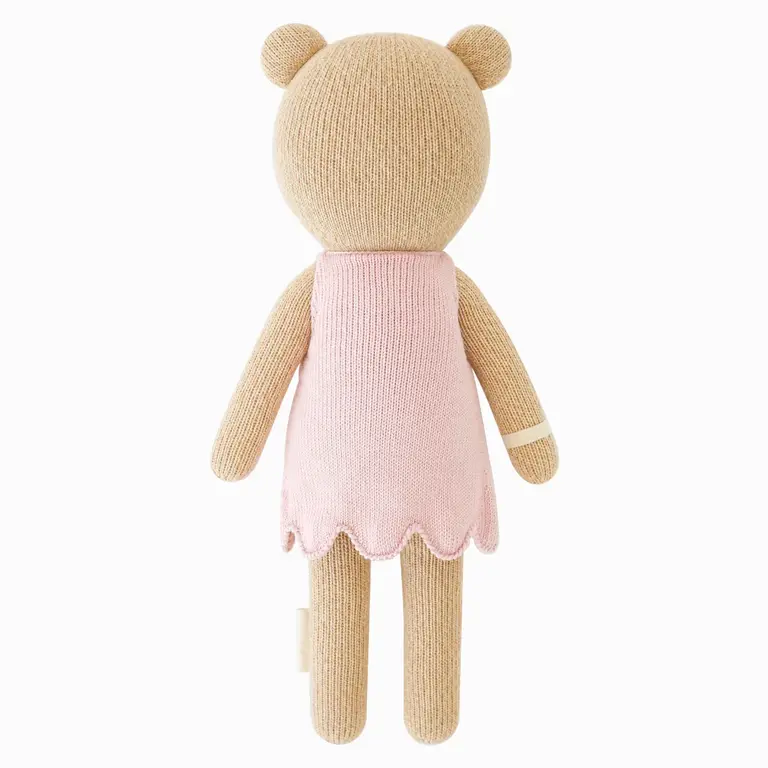 CUDDLE + KIND PELUCHE BELLA L'OURS MIEL - LITTLE 13''
