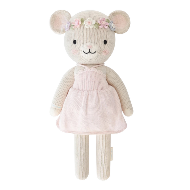 CUDDLE + KIND PELUCHE EMMA LA SOURIS - LITTLE 13''