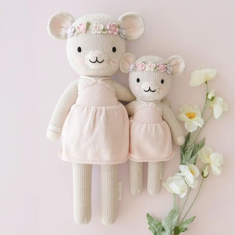 CUDDLE + KIND PELUCHE EMMA LA SOURIS - PETIT 13''