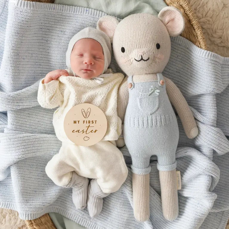 CUDDLE + KIND PELUCHE BAILEY LA SOURIS - LITTLE 13''