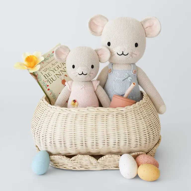 CUDDLE + KIND PELUCHE BAILEY LA SOURIS - PETIT 13''