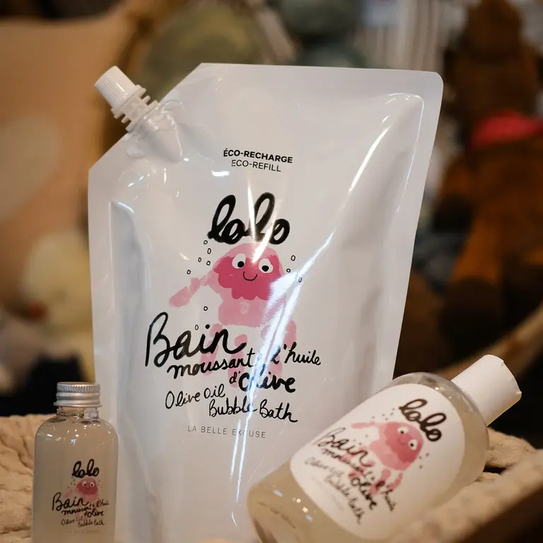 LOLO & MOI BAIN MOUSSANT À L'HUILE D'OLIVE