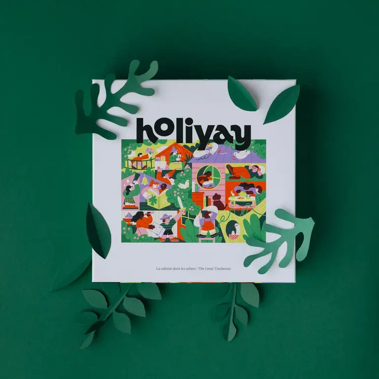 HOLIYAY PUZZLE 1000 PCS - LA CABANE DANS LES ARBRES