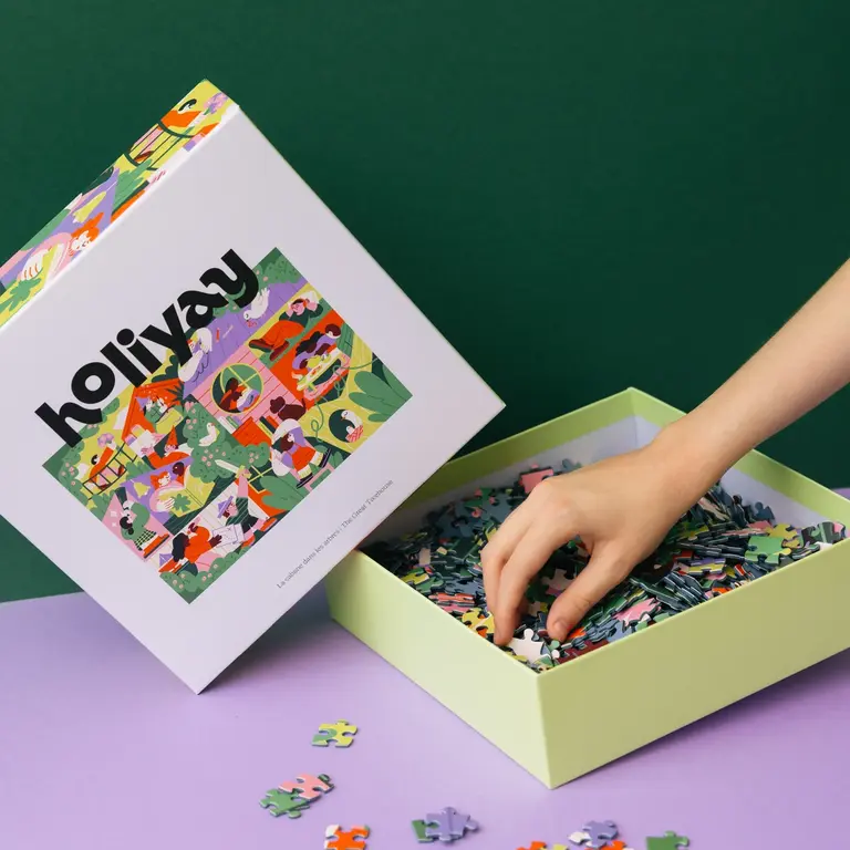 HOLIYAY PUZZLE 1000 PCS - LA CABANE DANS LES ARBRES
