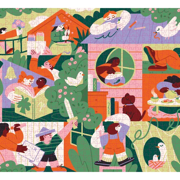 HOLIYAY PUZZLE 1000 PCS - LA CABANE DANS LES ARBRES