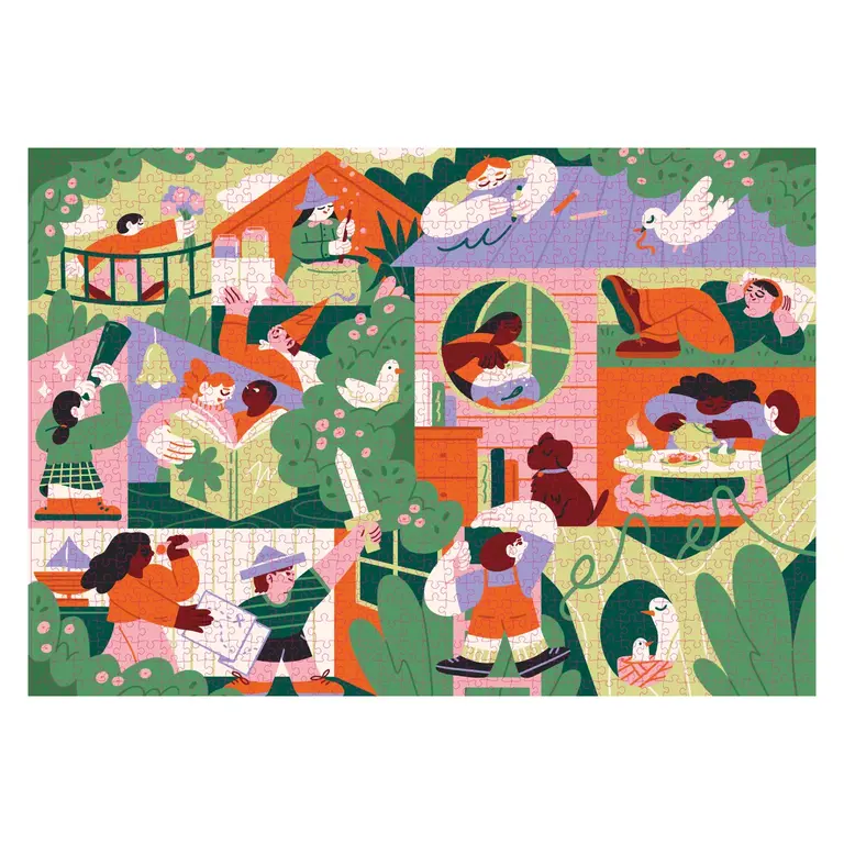HOLIYAY PUZZLE 1000 PCS - LA CABANE DANS LES ARBRES