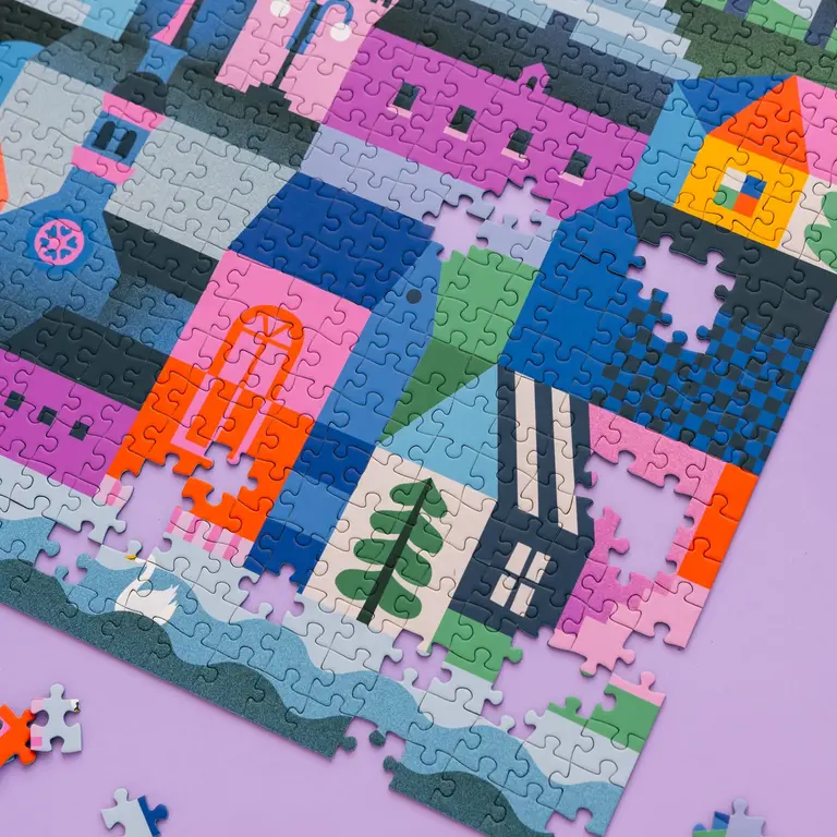 HOLIYAY PUZZLE 1000 PCS - CRÉPUSCULE À COPENHAGUE