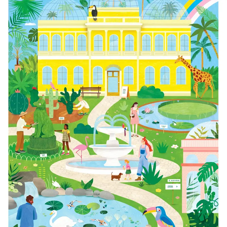 HOLIYAY PUZZLE 1000 PCS - LE JARDIN BOTANIQUE
