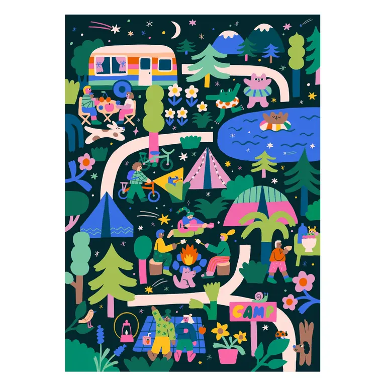 HOLIYAY PUZZLE 1000 PCS - CAMP FRIENDSHIP