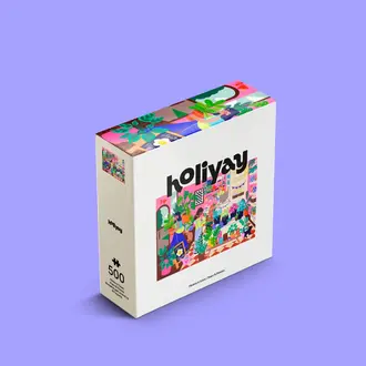 HOLIYAY PUZZLE 500 PCS - PLANTES ET FLEURS