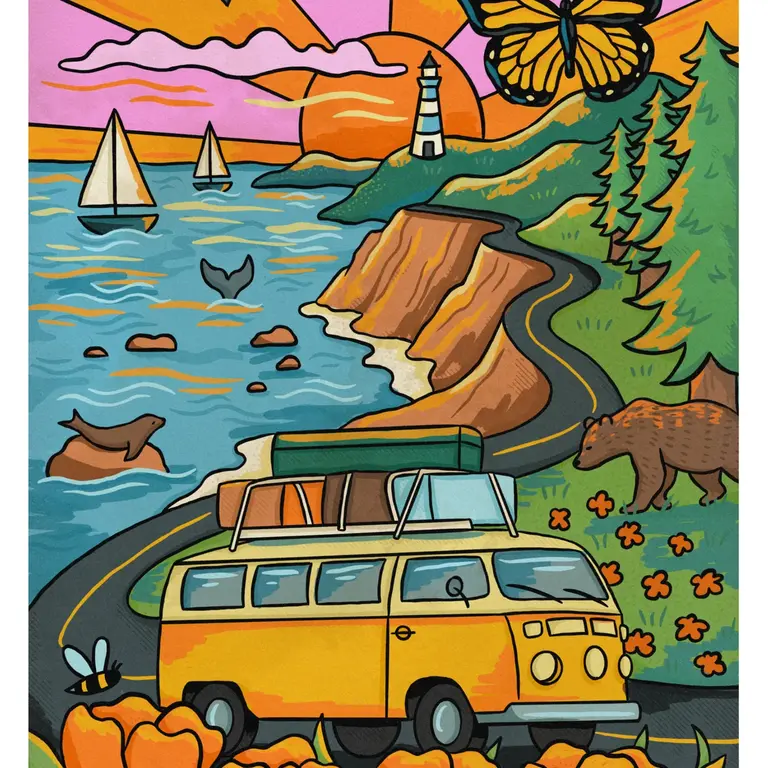 HOLIYAY PUZZLE 500 PCS - SUR LA ROUTE