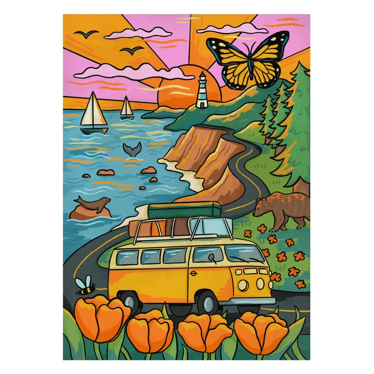HOLIYAY PUZZLE 500 PCS - ON THE ROAD