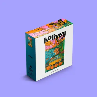 HOLIYAY PUZZLE 500 PCS - SUR LA ROUTE