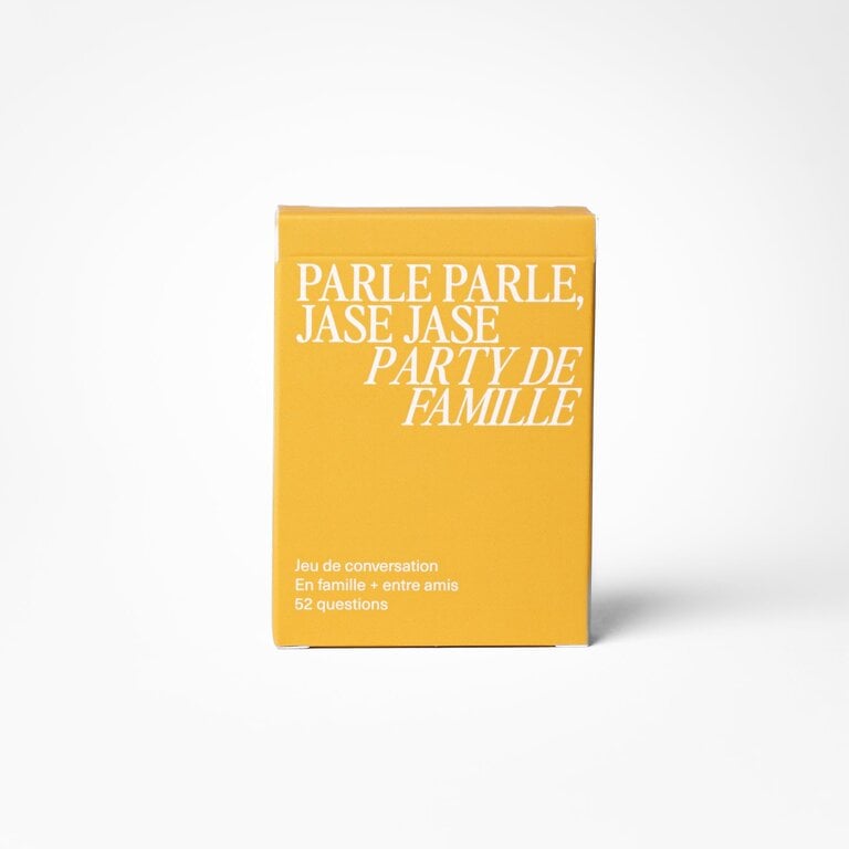 MEYEUR JEU DE CONVERSATION PARLE PARLE, JASE JASE - PARTY DE FAMILLE