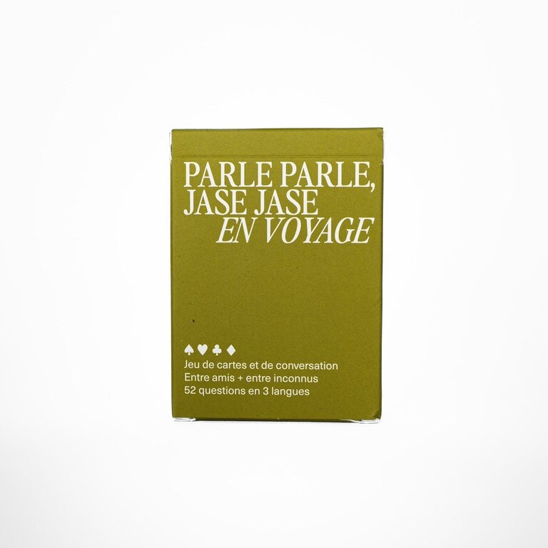 MEYEUR JEU DE CONVERSATION PARLE PARLE, JASE JASE - EN VOYAGE