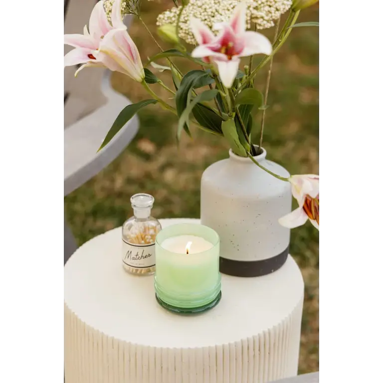 PADDYWAX BOUGIE EN VERRE AVEC COUVERCLE 7OZ  - MINTY VERDE