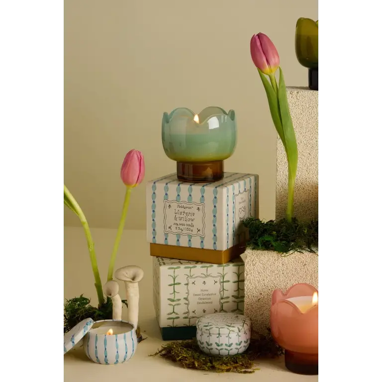 PADDYWAX CHANDELLE MÉTALLIQUE 2 OZ - WISTERIA & WILLOW