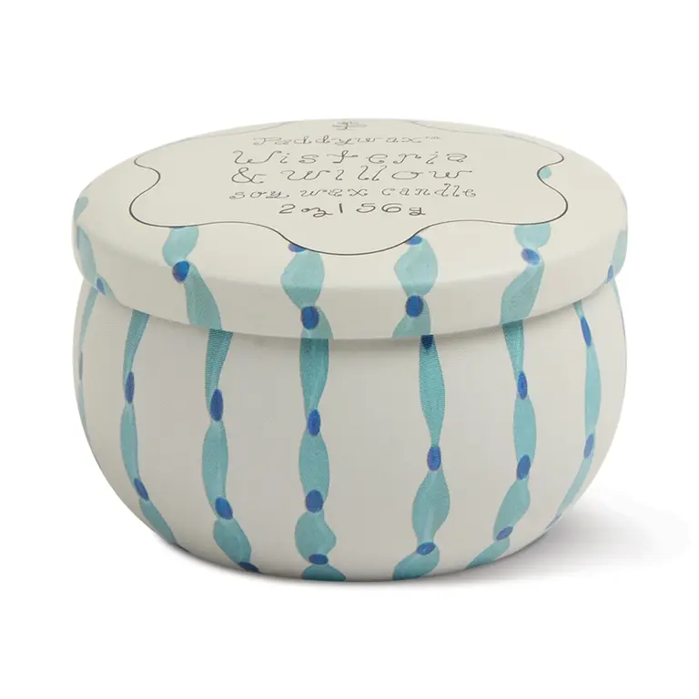 PADDYWAX BOUGIE MÉTALLIQUE 2 OZ - WISTERIA & WILLOW