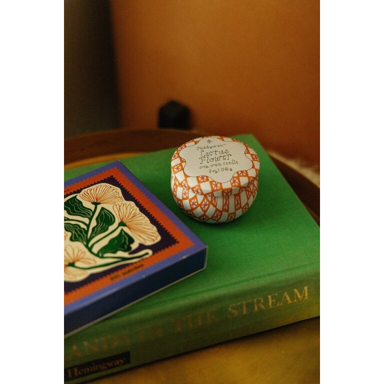 PADDYWAX BOUGIE MÉTALLIQUE 2 OZ - CACTUS FLOWER