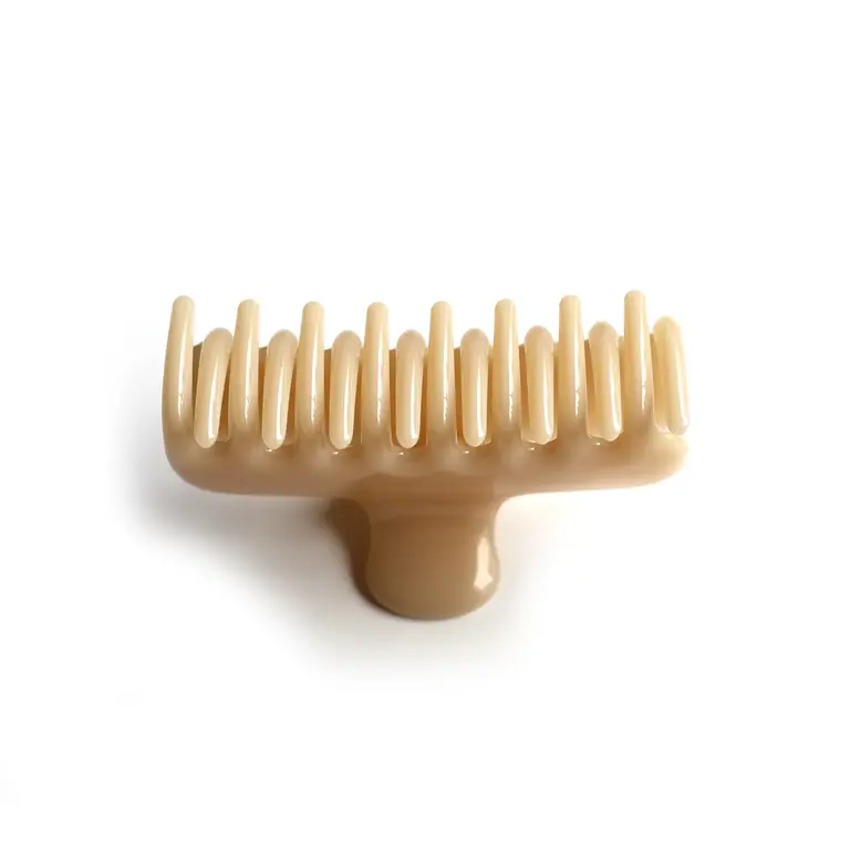 GIBOU GIBOU - GRANDE PINCE À CHEVEUX EFFET GEL - CRÈME
