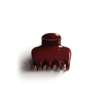 GIBOU PETITE PINCE À CHEVEUX EFFET GEL - BORDEAUX