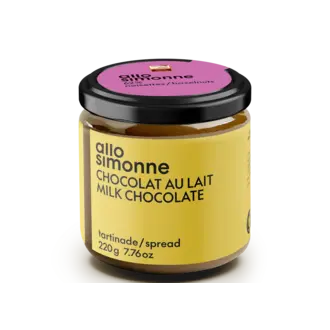 ALLO SIMONNE TARTINADE 220G - CHOCOLAT AU LAIT