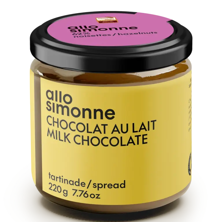 ALLO SIMONNE TARTINADE 220G - CHOCOLAT AU LAIT