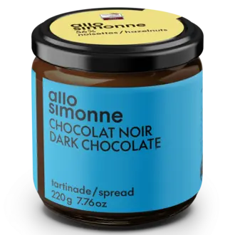 ALLO SIMONNE TARTINADE 220G - CHOCOLAT NOIR