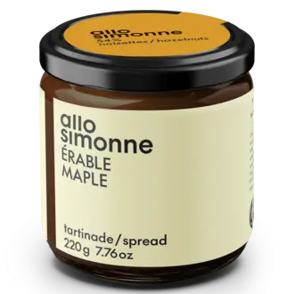 ALLO SIMONNE TARTINADE 220G - ÉRABLE