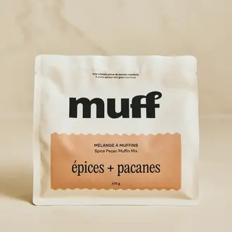 MUFF MÉLANGE À MUFFINS - ÉPICES + PACANES