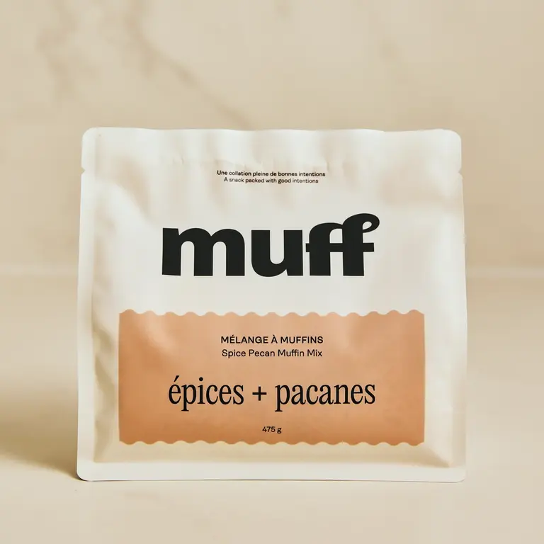 MUFF MÉLANGE À MUFFINS - ÉPICES + PACANES