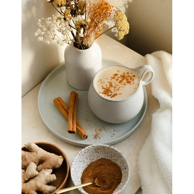 LAKE & OAK TEA CO. THÉ AUX SUPERALIMENTS - CHAÏ À LA CITROUILLE ÉPICÉE