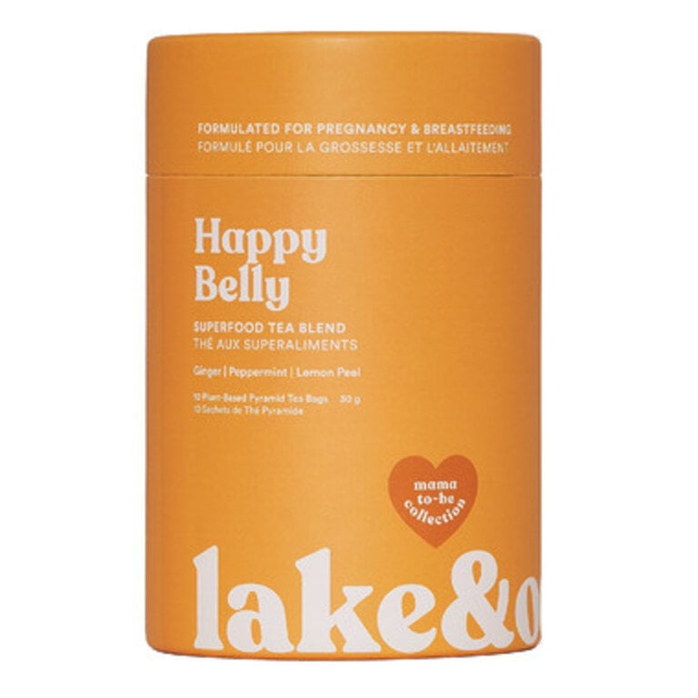 LAKE & OAK TEA CO. COLLECTION MAMA - THÉ AUX SUPERALIMENTS - HAPPY BELLY