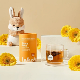LAKE & OAK TEA CO. COLLECTION MAMA - THÉ AUX SUPERALIMENTS - HAPPY BELLY