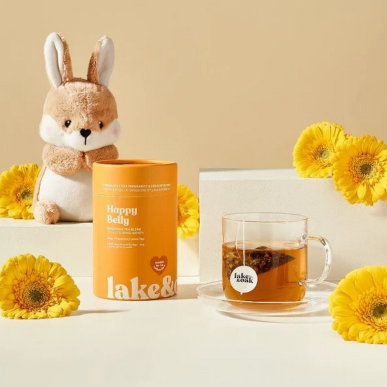 LAKE & OAK TEA CO. COLLECTION MAMA - THÉ AUX SUPERALIMENTS - HAPPY BELLY
